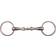 Br Morso doppio snaffle per cavallo in acciaio inox massiccio Equitation Bronze