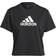 Adidas Aeroready Designed 2 Move Logo Sport Cropped T-shirt Women - Black/White