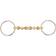 Br Double Joint Snaffle Ring Waterford Cuprion