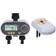 vidaXL Digital Water Timer with Dual Outlet and Moisture Sensor