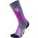 UYN All Mountain Socks Women - Medium Grey Melange/Purple