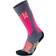 UYN All Mountain Socks Women - Medium Grey Melange/Pink