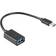Lanberg OTG USB A-USB C 2.0 M-F