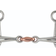 Shires Copper Lozenge Hanging Cheek Snaffle