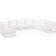 vidaXL 3075450 Loungeset, Bord inkl. 7 Soffor