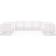 vidaXL 3075450 Loungeset, Bord inkl. 7 Soffor