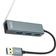 Nanocable USB A-4xUSB A M-F 0.1m