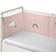 Protector De Cuna Unicorn White 60 x 60 x 60 + 40 cm