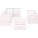 vidaXL 3075635 Loungeset, Bord inkl. 9 Soffor