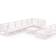 vidaXL 3075620 Loungesæt, 1 borde inkl. 8 sofaer