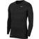 Nike Pro Warm LS Top White/Black Male