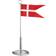 Georg Jensen Bernadotte Table Flag Dekorationsfigur 38.8cm