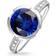 Thomas Sabo Signature Line Pavé Large Ring - Silver/Blue/Transparent