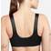 Nike Dri-FIT Swoosh Medium-Support 1-Piece Pad Shine Sports Bra - Black/White