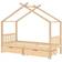 vidaXL Kids Bed Frame with Drawers