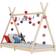 vidaXL Kid's Bed Frame Solid Pine Wood 31.5x63"