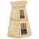 vidaXL Cat Basket with Cushion 3pcs