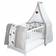 Roba Adam and Owl Cot 27.6x55.1"