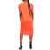 Vila Dreamers Short Sleeved Dress - Orange/Burnt Ochre