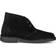 Clarks Desert Boot Black Suede Female