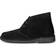 Clarks Desert Boot Black Suede Female