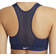 Nike Dri-FIT Swoosh Medium-Support Padded Zip-Front Sports Bra - Midnight Navy/White