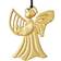 Rosendahl Angel with Harp Julgranspynt 7cm