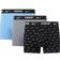 Nike Dri-FIT Trunk 3-Pack - Black/Grey/Blue