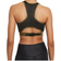 Nike Dri-FIT Swoosh Support 1-Piece Pad High-Neck Sports Bra - Medium Olive/Black/White