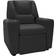 vidaXL Fauteuil Inclinable Enfants Similicuir Noir