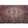 Arkiio Tabriz Vintage Original Ull Multifärgad, Röd, Blå, Vit 110x115cm