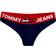 Tommy Hilfiger Contrast Waistband Logo Thong - Desert Sky