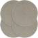 vidaXL Plain Place Mat Grey