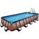 Exit Toys Rectangular Wood Pool 5.4x2.5x1m