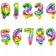 Folat folieballon nummer ''0'' junior 13 cm