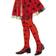 Widmann MILANO PARTY FASHION collant per bambini, righe, DEN, collant righe, collant da strega, carnevale