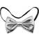 Folat Bow Tie Metallic Silver