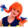 Carnival Toys Uartig Pige Paryk med Fletninger