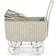 by Astrup Doll Carriage Retro Rattan Gray