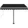 vidaXL Tenda Da Sole Manuale Autoportante 300 x 250 cm - Blu e Bianca