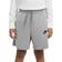 Nike Big Kid's Jersey Shorts - Carbon Heather/Black