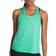 Nike Miler Running Singlet Women - Phosphorescent Green/Silver