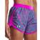 Under Armour Fly By 2.0 Printed Shorts Women - Mineral Blue/Meteor Pink