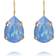 Caroline Svedbom Mini Drop Clasp Earrings - Gold/Ocean Blue Delite
