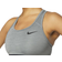 Nike Dri-FIT Swoosh Medium-Support Non-Padded Sports Bra - Smoke Grey/Pure/Black