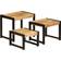 vidaXL 247404 Table gigogne 41x60cm