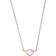 Monica Vinader Siren Mini Nugget Necklace - Rose Gold/Quartz