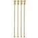 Paderno Pineapple Stirrer Bar Equipment 4pcs