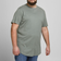 Jack & Jones T-shirt Long Line Fit Col rond Manches Vert