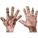 Ghoulish Productions Zombie Flesh Bloody Scary Hands Halloween Monster Adult Gloves